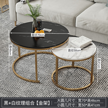 Coffee Table Living Room Home Round Table Small Simple Modern