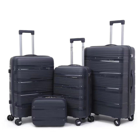 PP Zipper Box Foreign Trade Set Three Sets Four Trolley